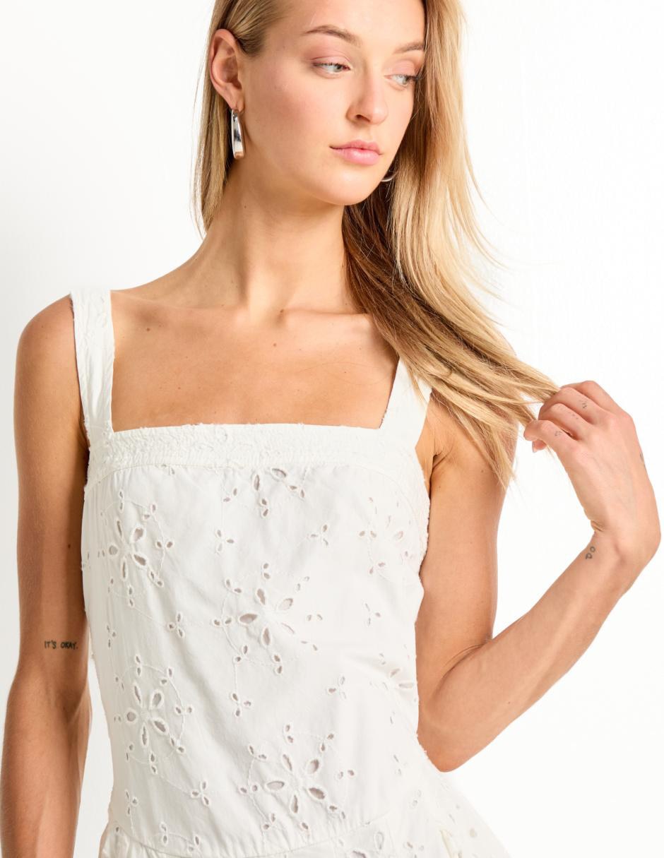 Vestido crop casual para mujer 4