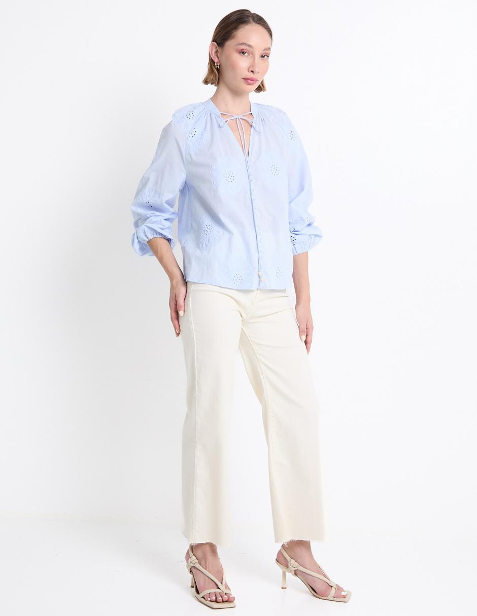 Blusa manga larga para mujer Blusa manga larga para mujer
