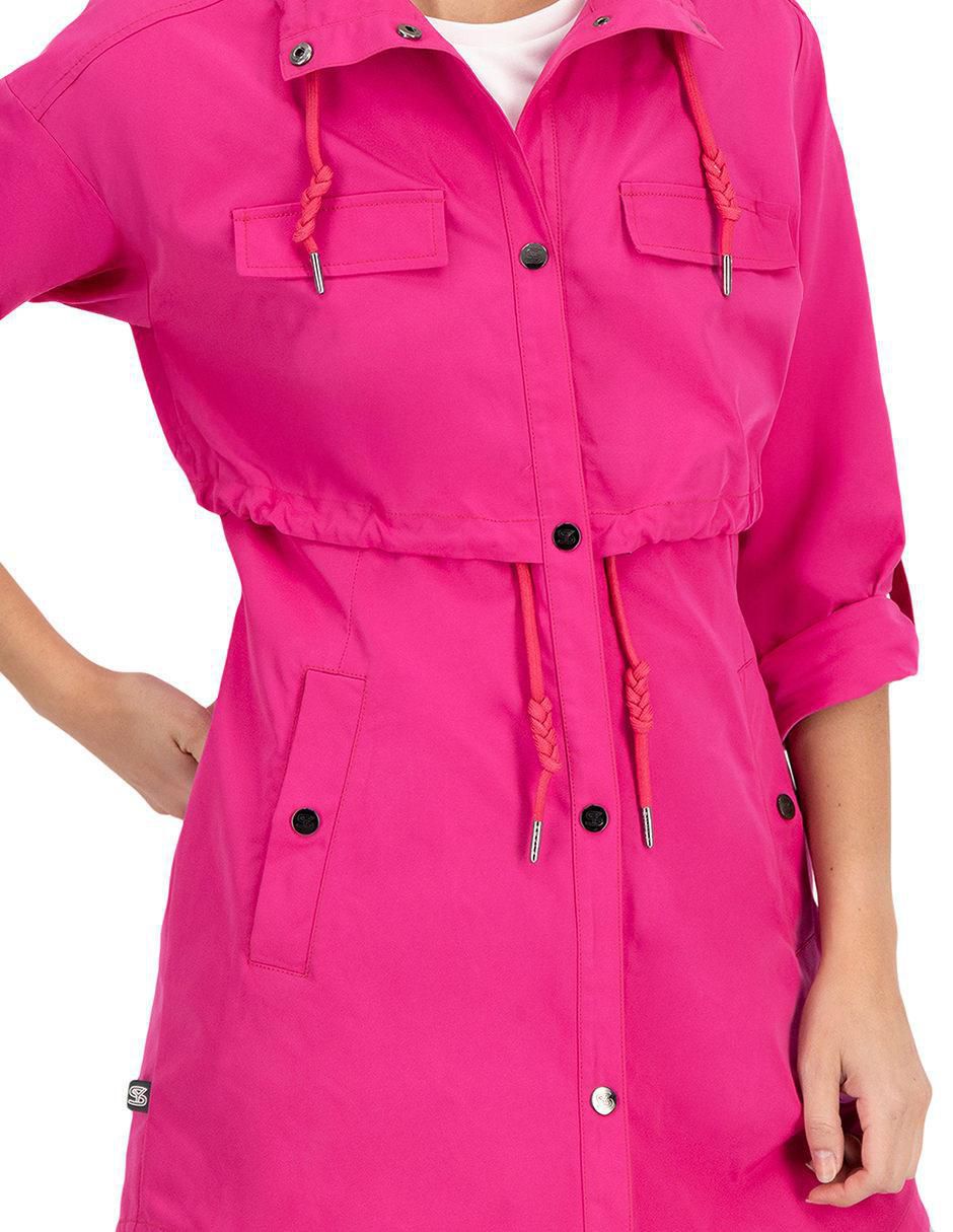 "gabardina" no con bolsillos shyla "para mujer"
