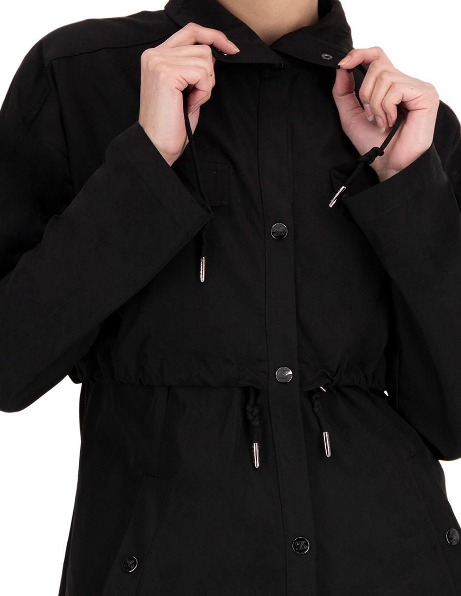 Gabardina con bolsillos para mujer 5