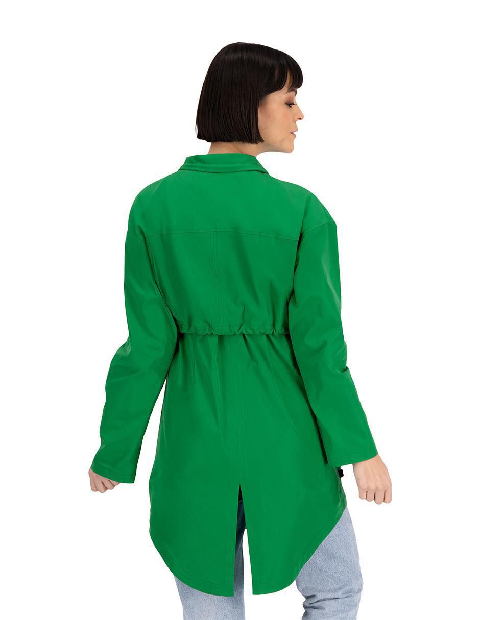 Gabardina con bolsillos para mujer 2
