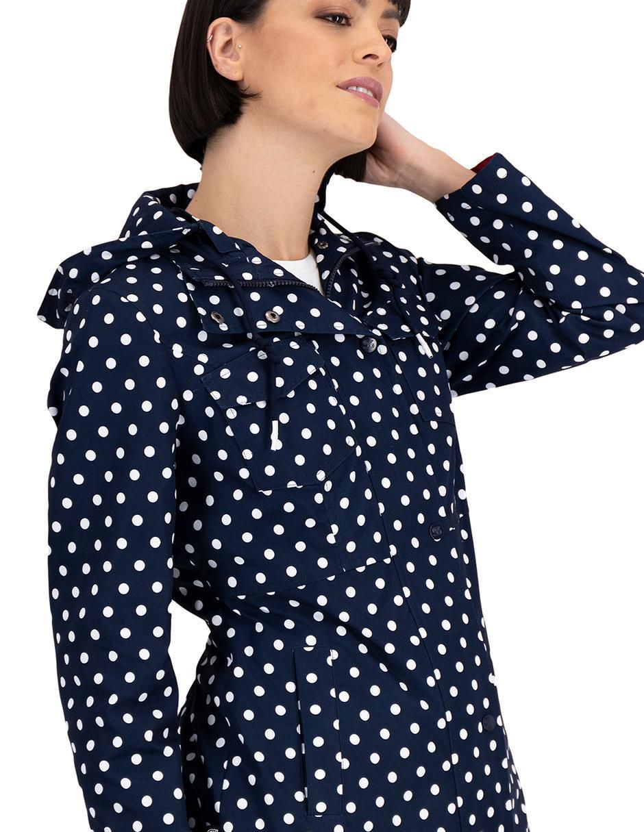 Gabardina con capucha para mujer 3