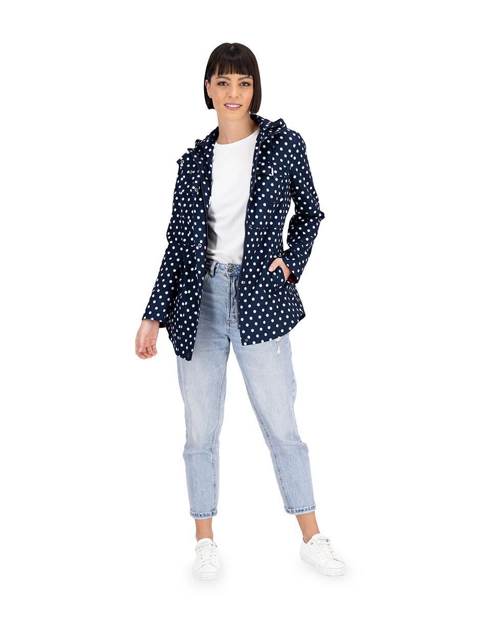 Gabardina con capucha para mujer 4