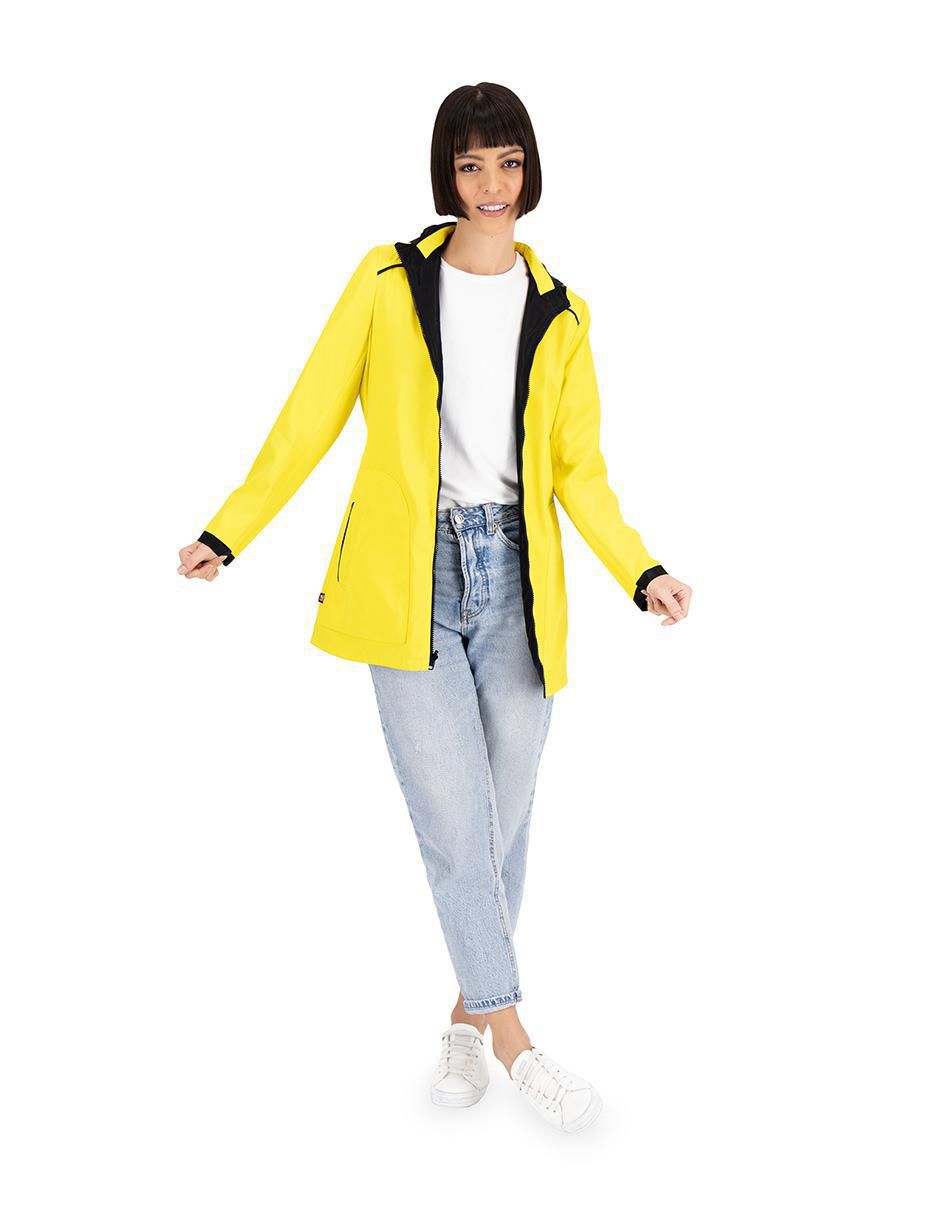 "gabardina" no reversible shyla "para mujer"
