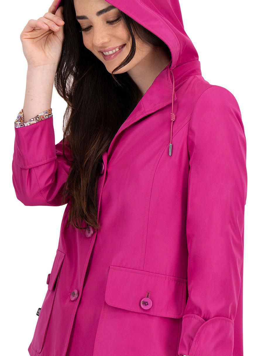 "gabardina" no con capucha shyla "para mujer"