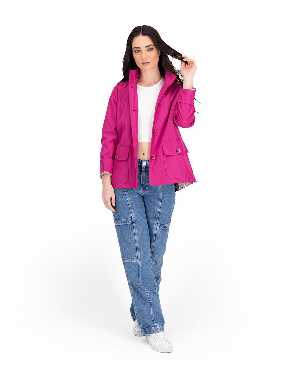 "gabardina" no con capucha shyla "para mujer"