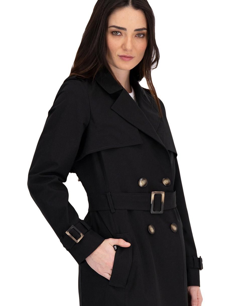 Gabardina con bolsillos para mujer 4