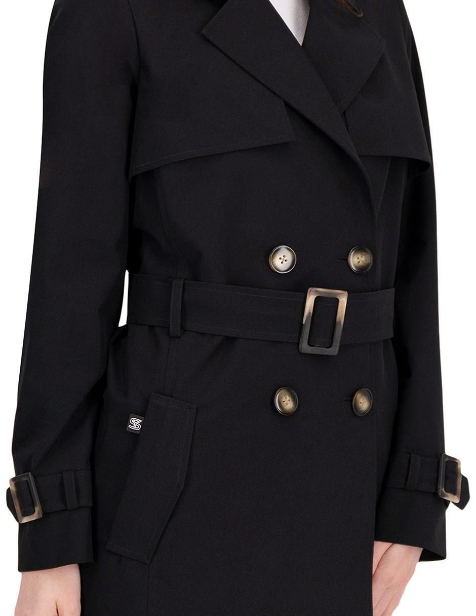 Gabardina con bolsillos para mujer 5