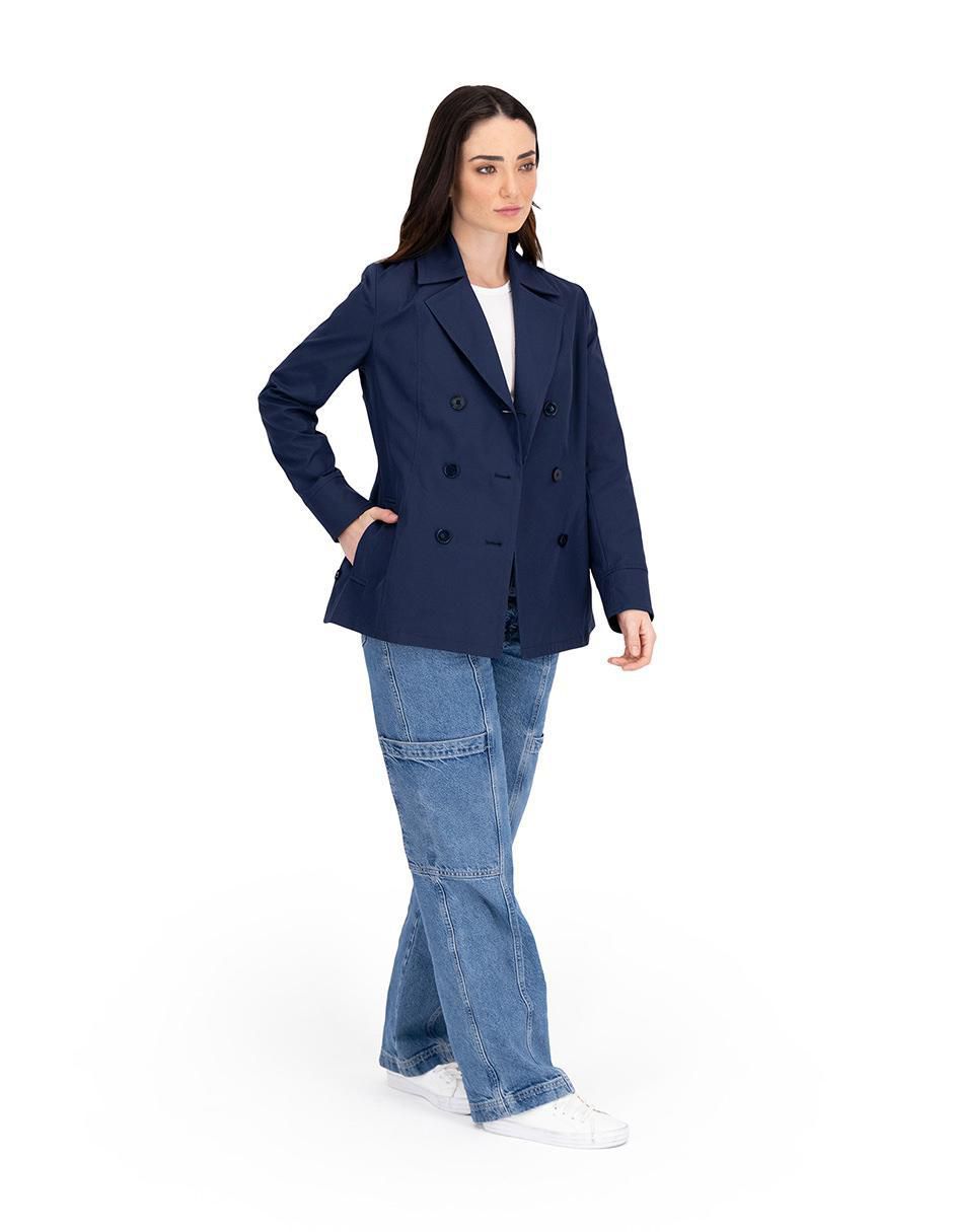 "gabardina" no con bolsillos shyla "para mujer"