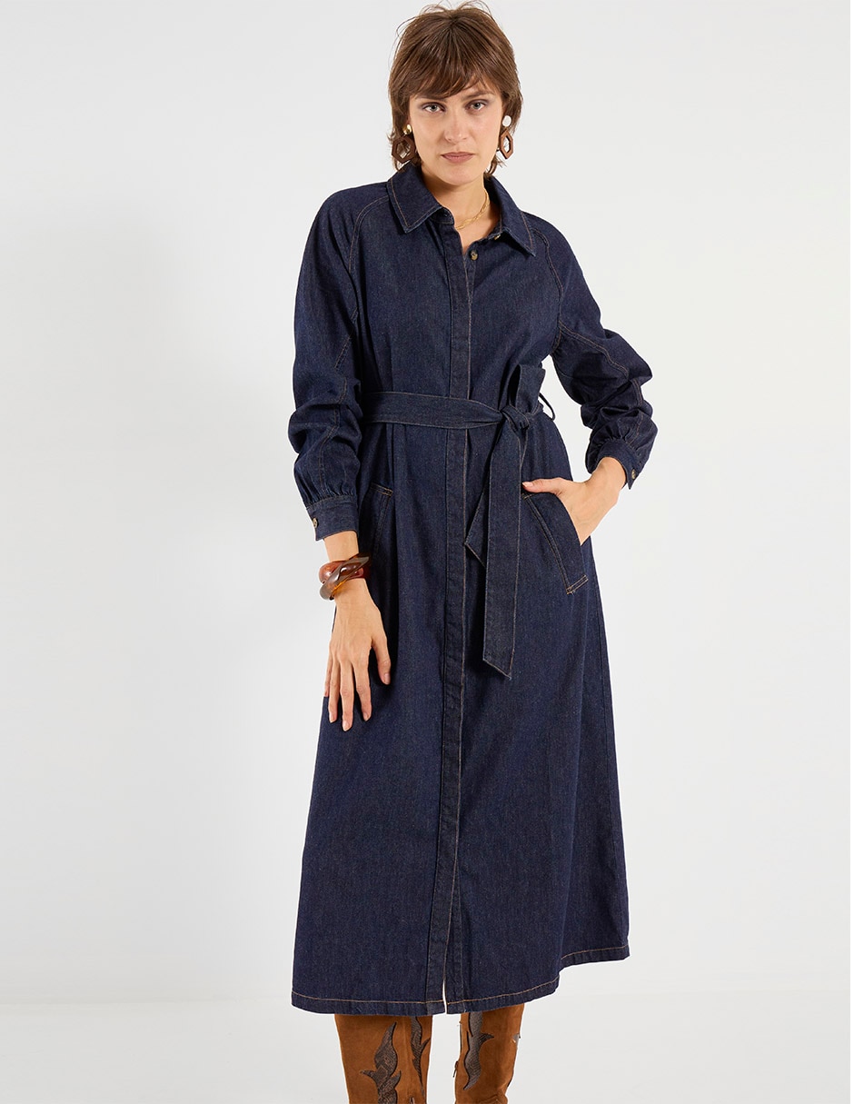 Vestido crop casual para mujer