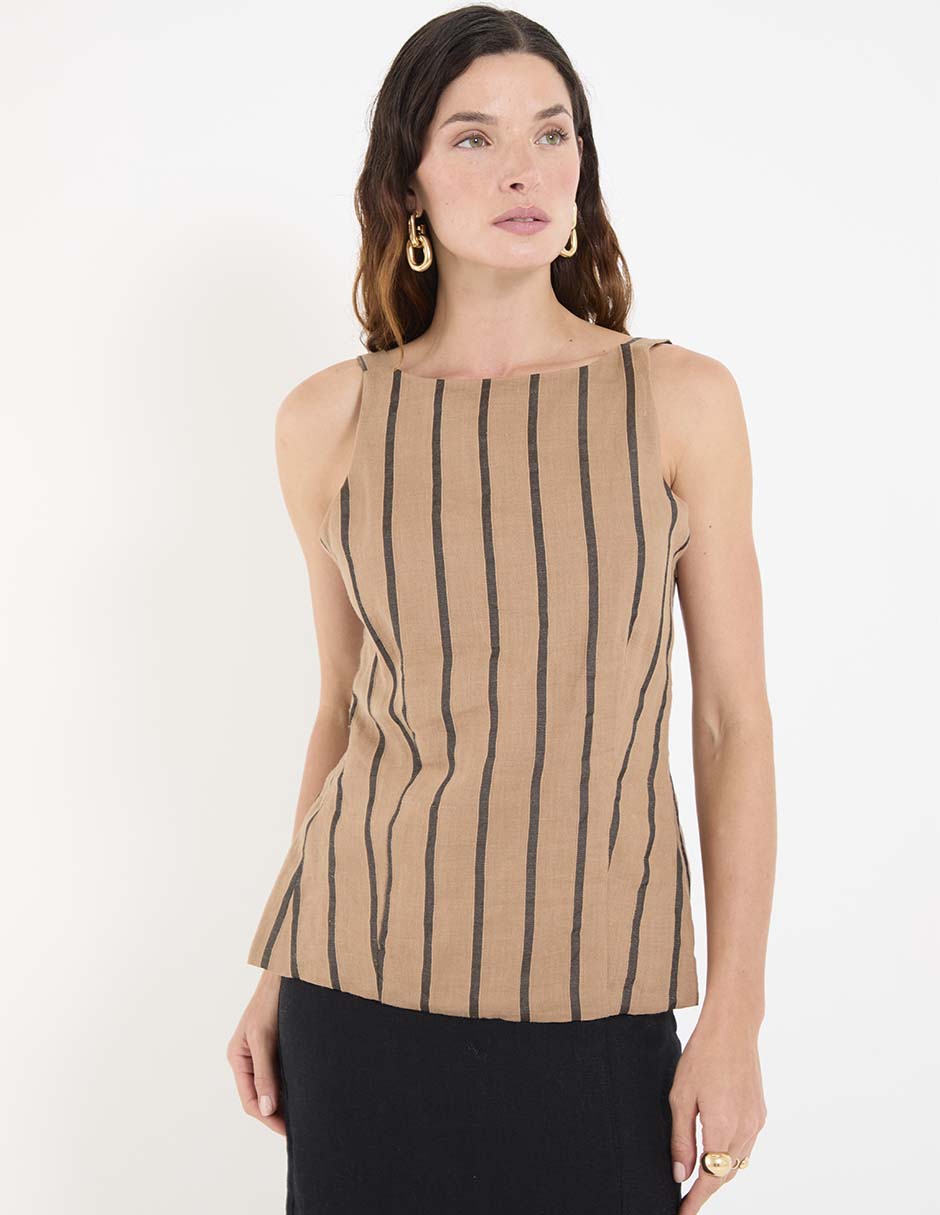 Blusa de tirantes para mujer