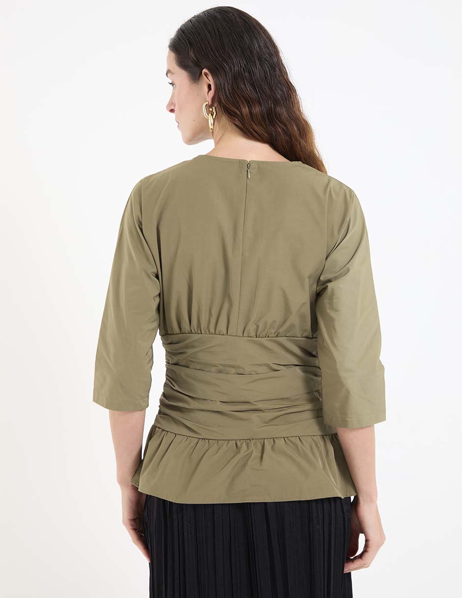Blusa manga 3/4 para mujer 2