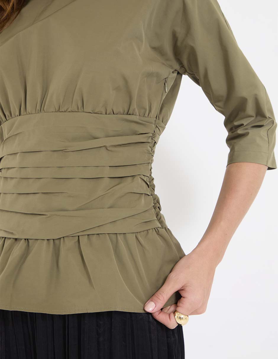 Blusa manga 3/4 para mujer 4