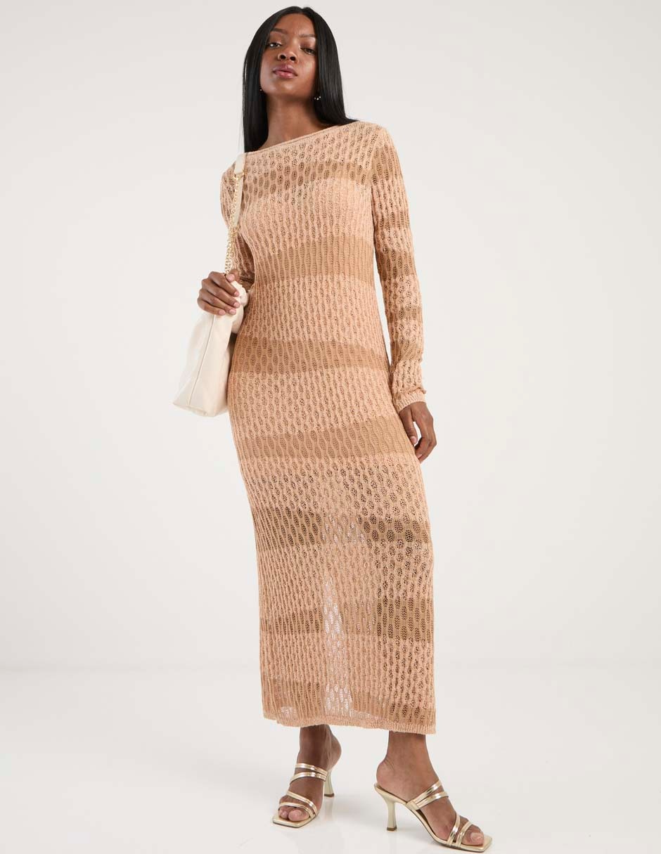 Vestido largo casual para mujer 3