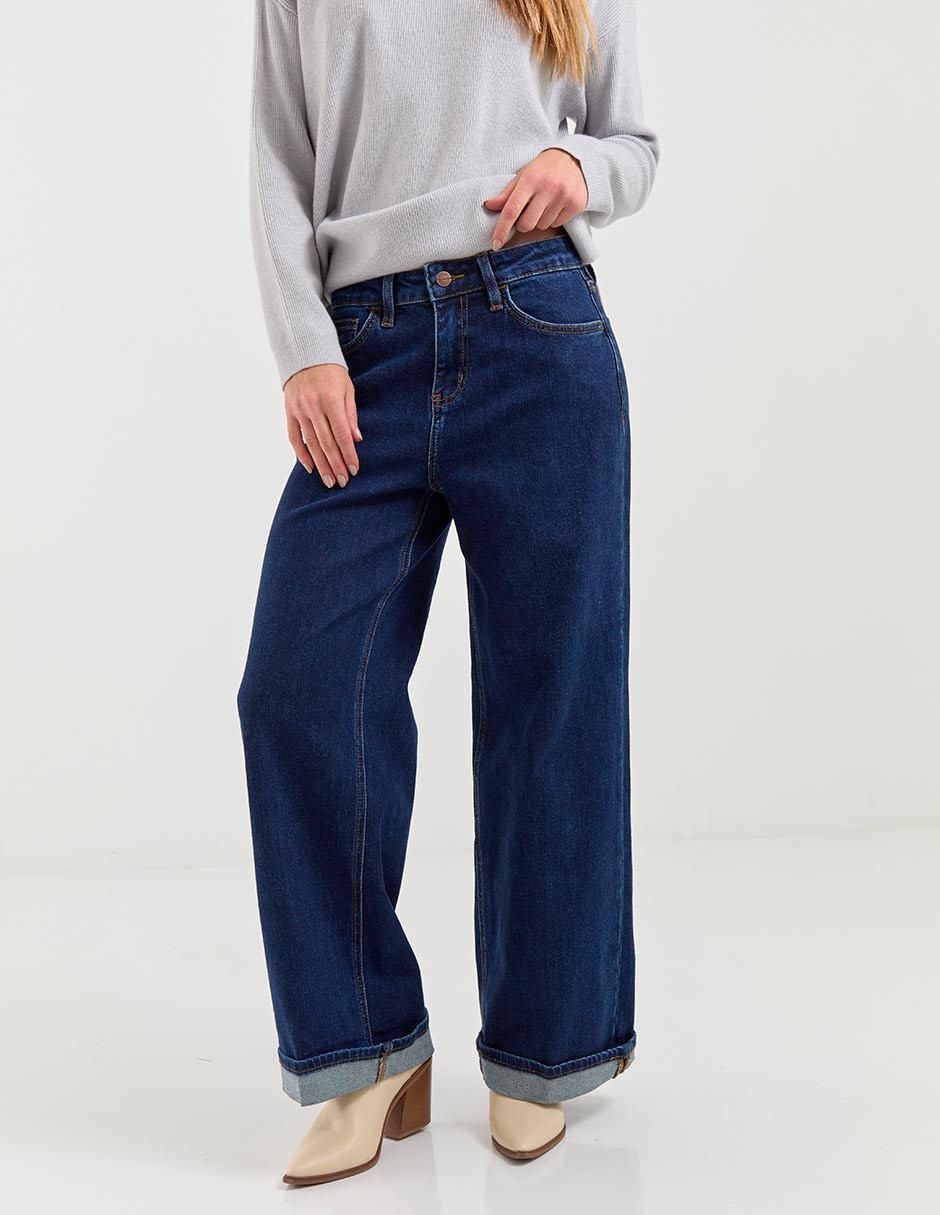 Jeans amplio para mujer