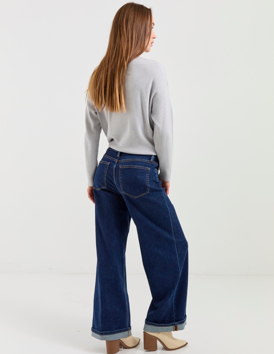 Jeans amplio para mujer 2