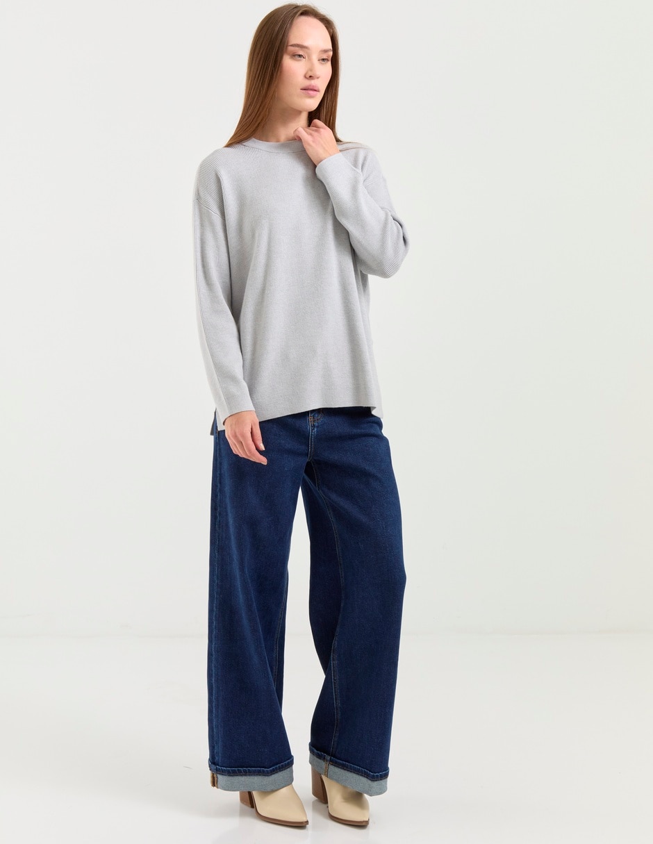 Jeans amplio para mujer 3