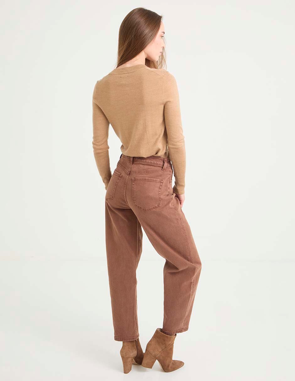 Jeans relaxed mom para mujer 2