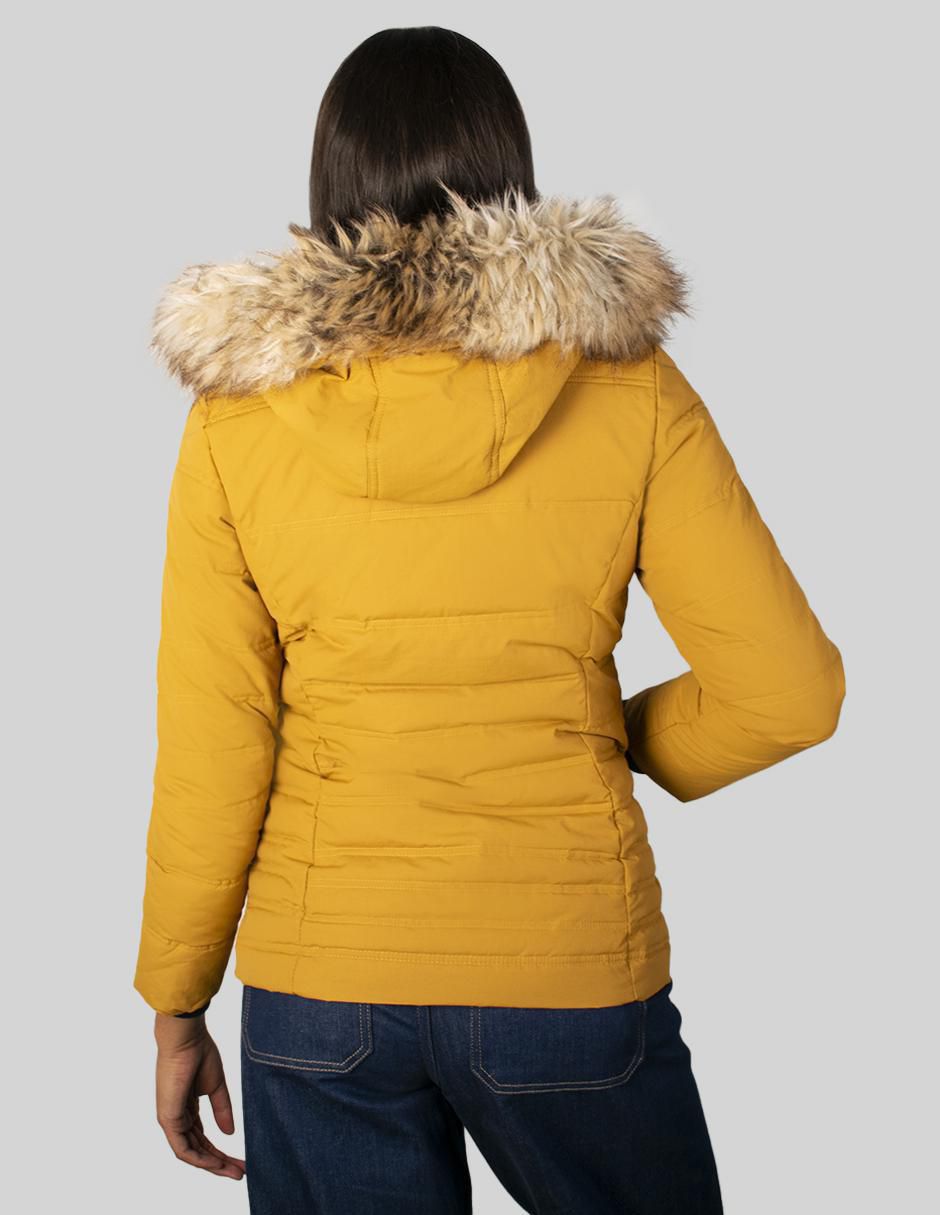 "chamarra" acolchada greenlander no impermeable "de" poliéster "para mujer"