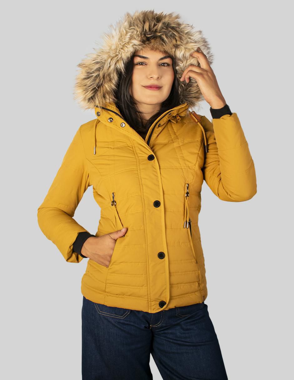 "chamarra" acolchada greenlander no impermeable "de" poliéster "para mujer"