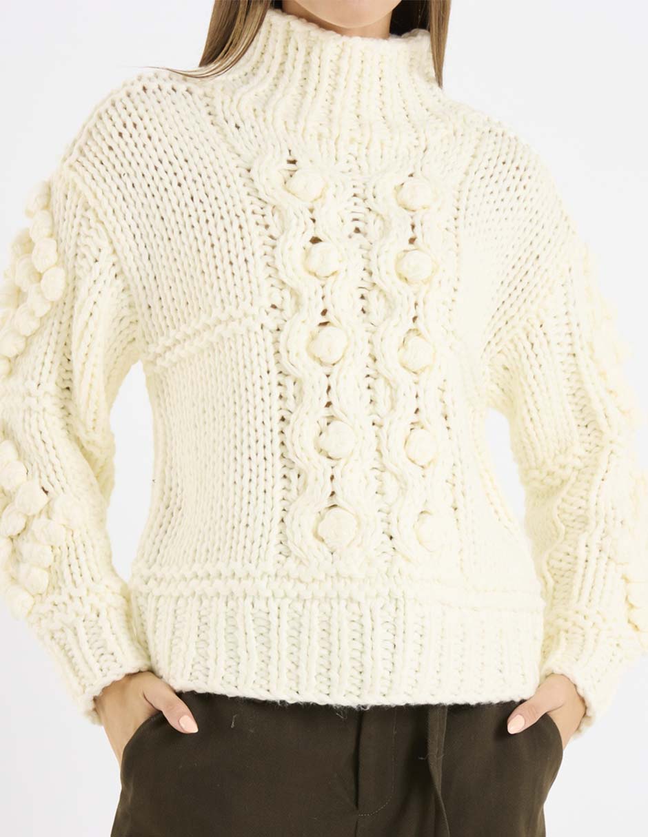 Suéter cuello tortuga para mujer 5
