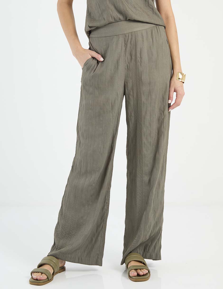 Pantalón wide leg para mujer