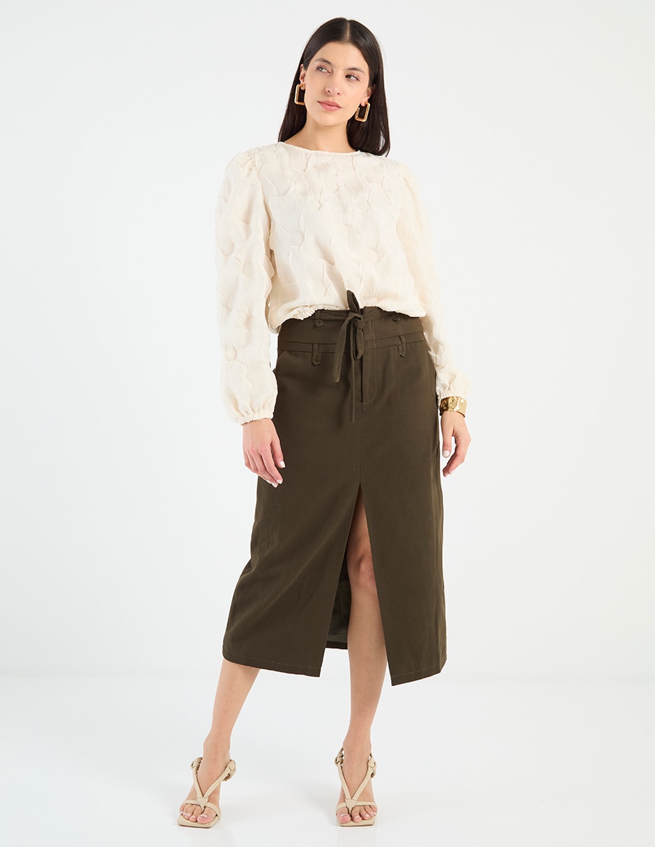 Blusa manga larga para mujer 3