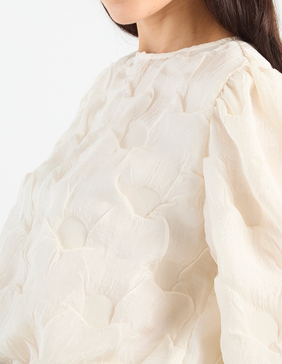 Blusa manga larga para mujer 4