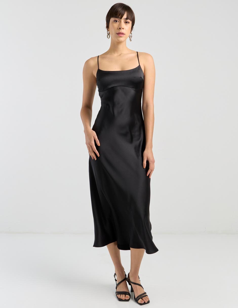 Vestido crop formal para mujer
