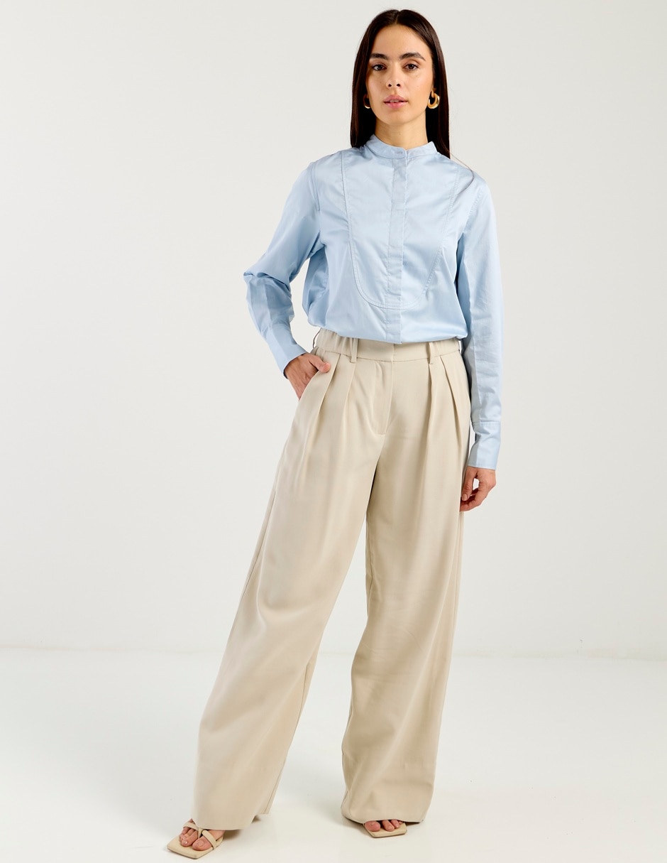 Pantalón relaxed amplio para mujer 3