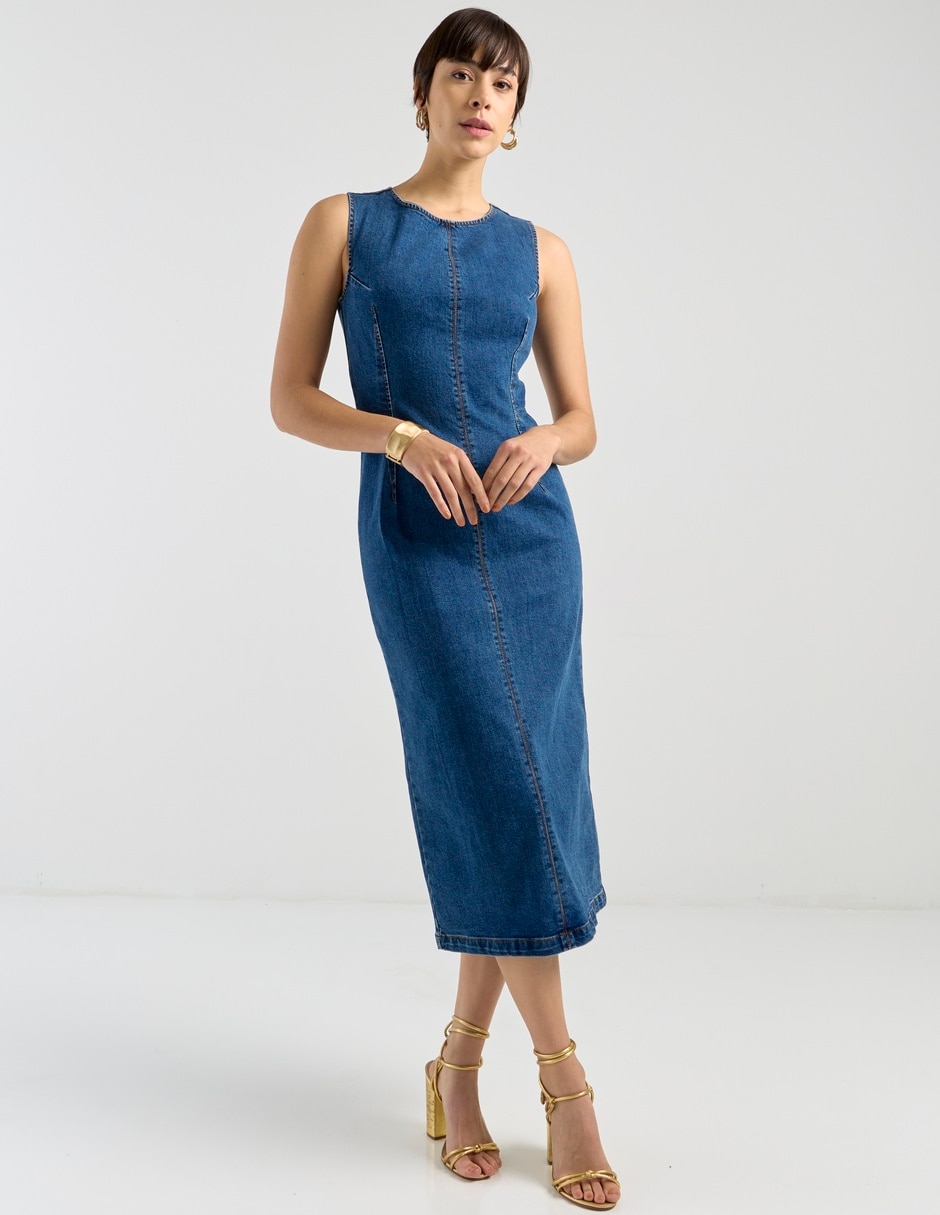Vestido crop casual para mujer