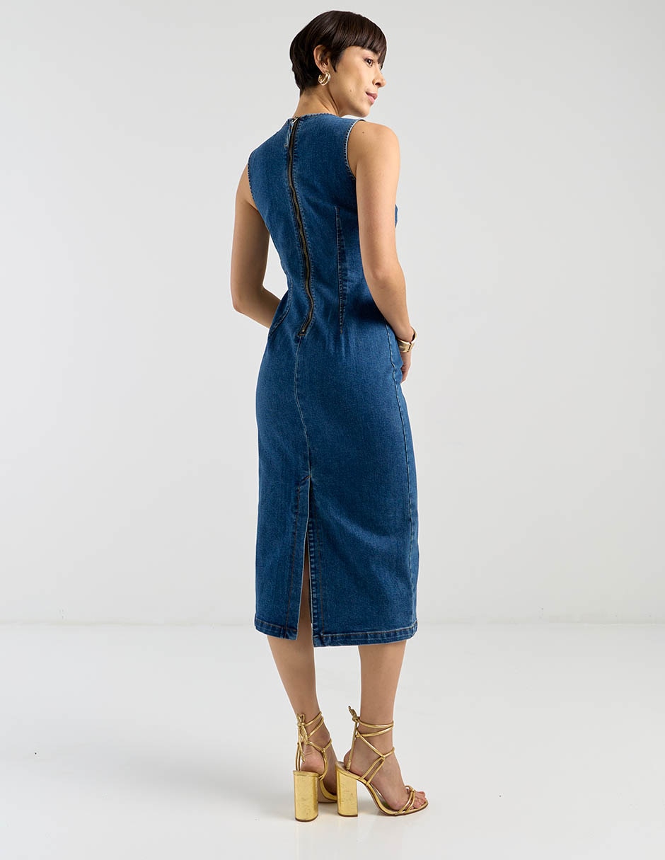 Vestido crop casual para mujer 2