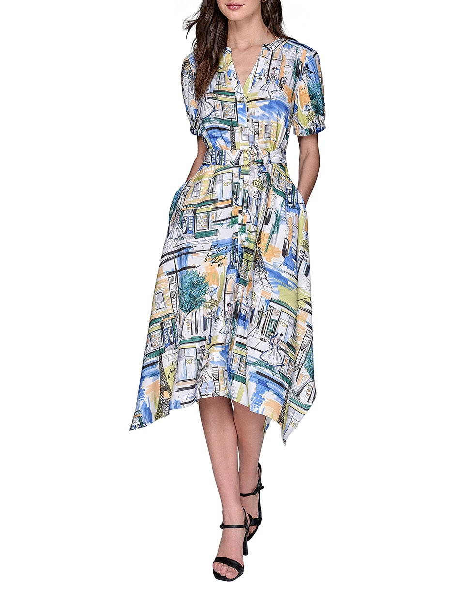 Vestido midi casual para mujer 2