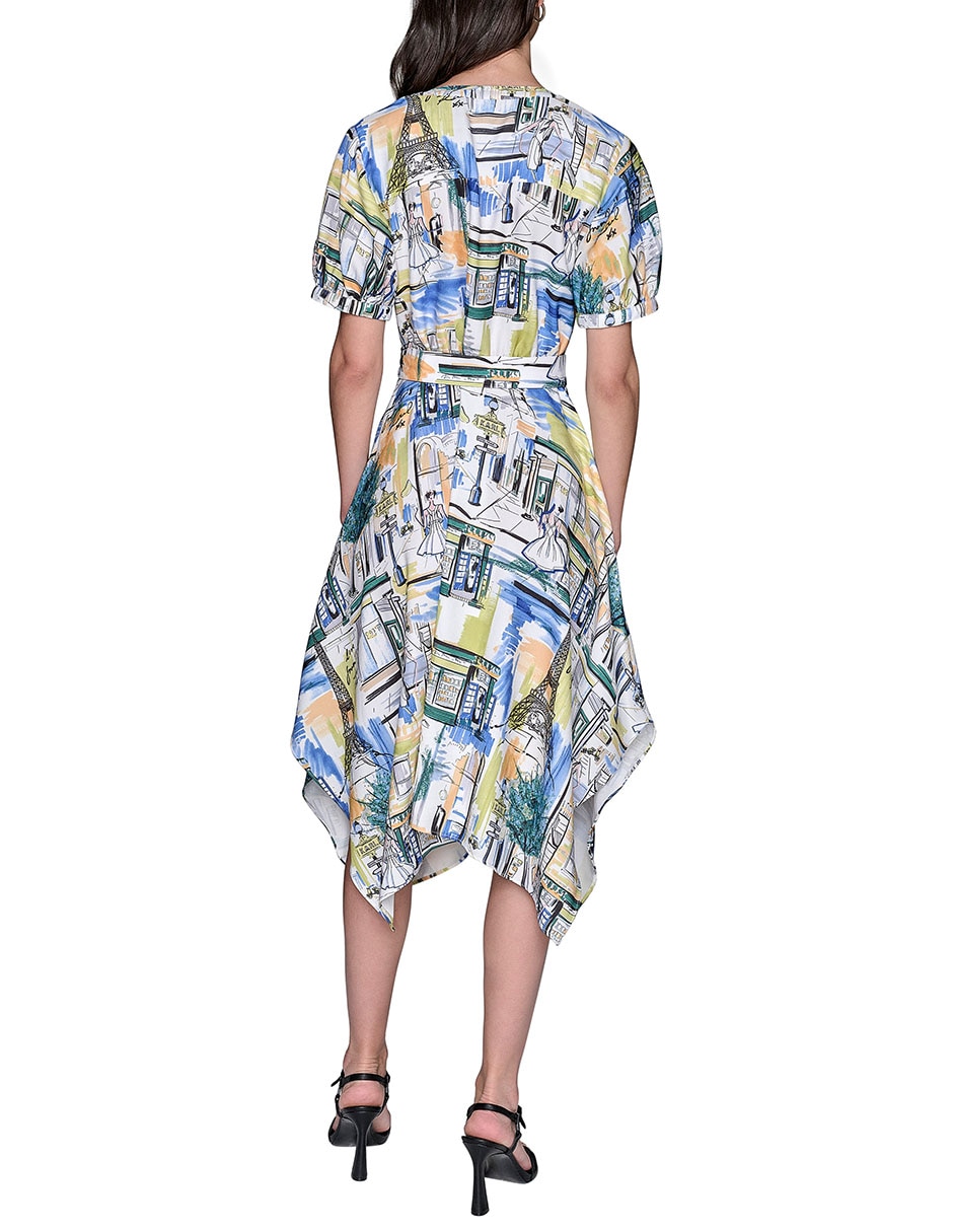 Vestido midi casual para mujer 5
