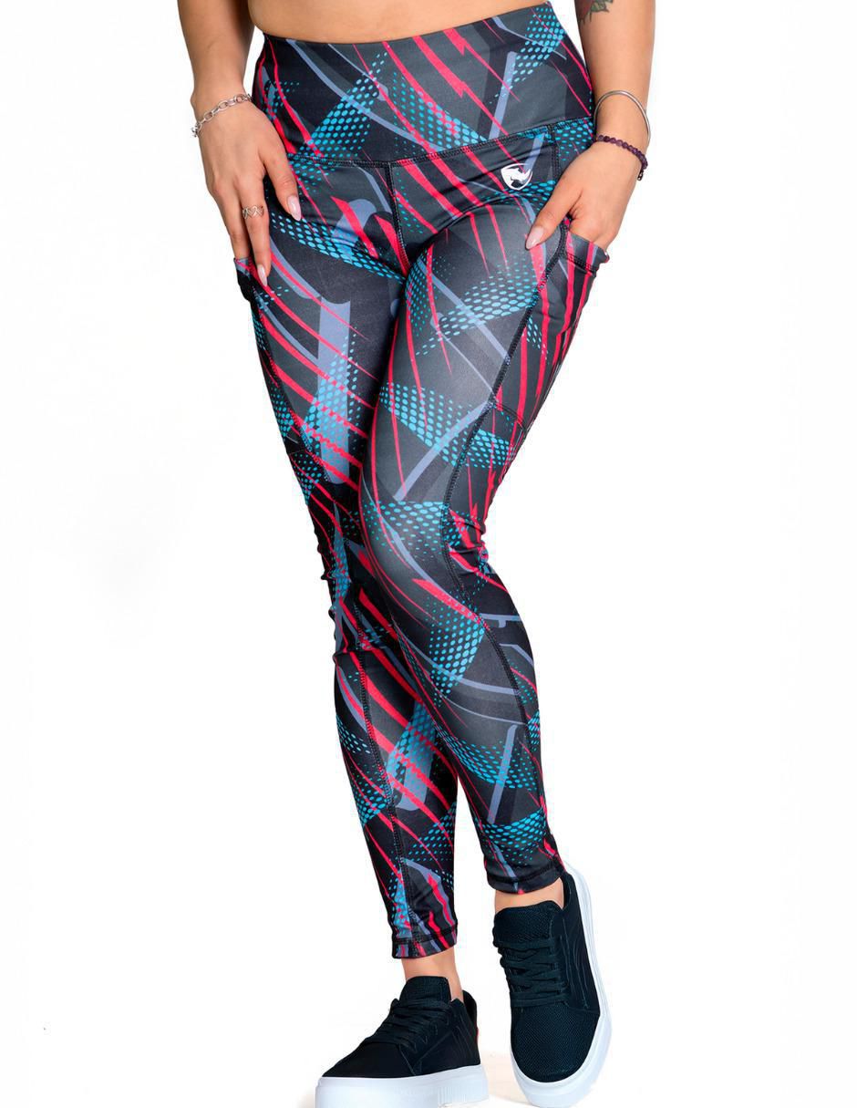 Legging a la cintura con elástico para mujer