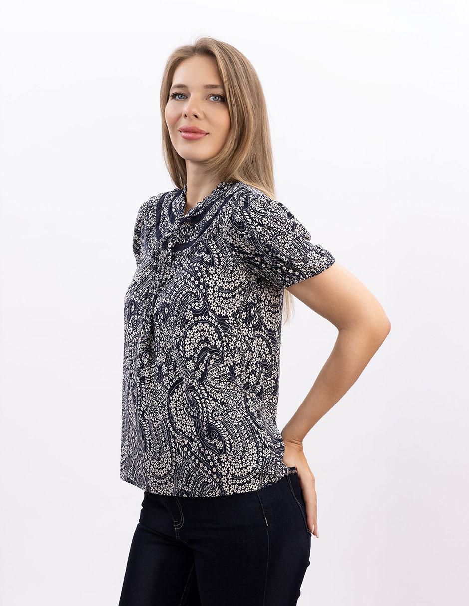 Blusa manga corta para mujer 2