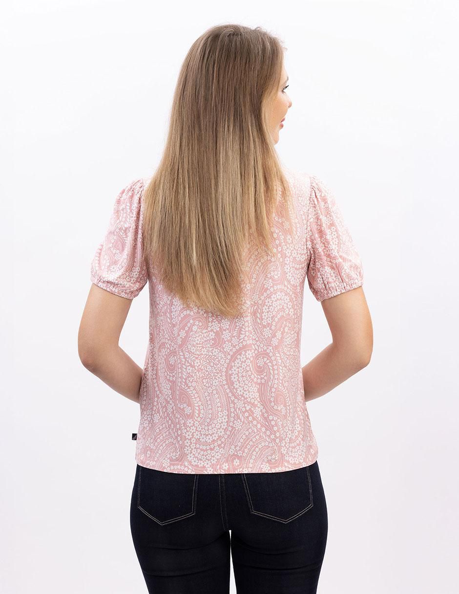 Blusa manga corta para mujer 3
