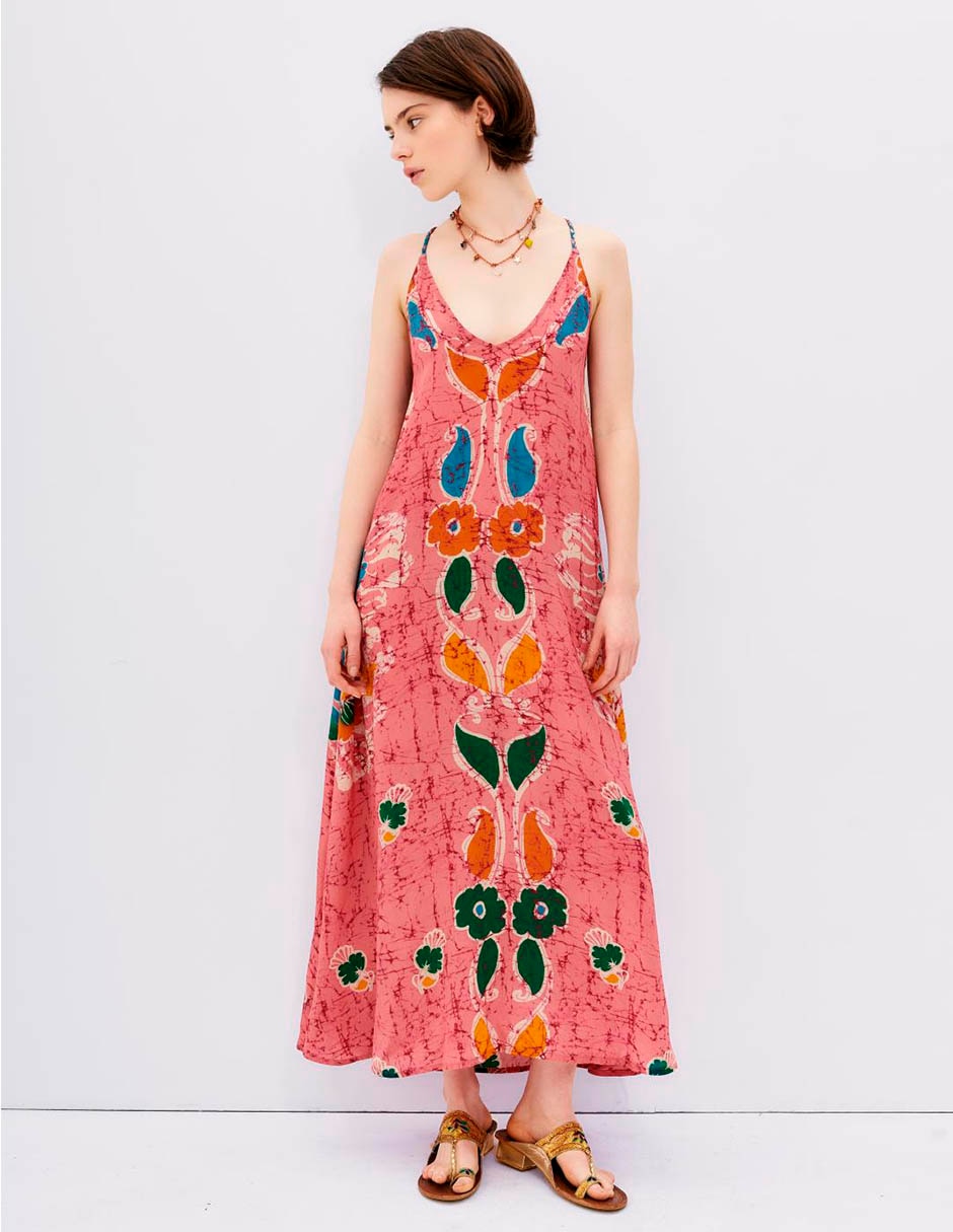 Vestido largo casual para mujer 1