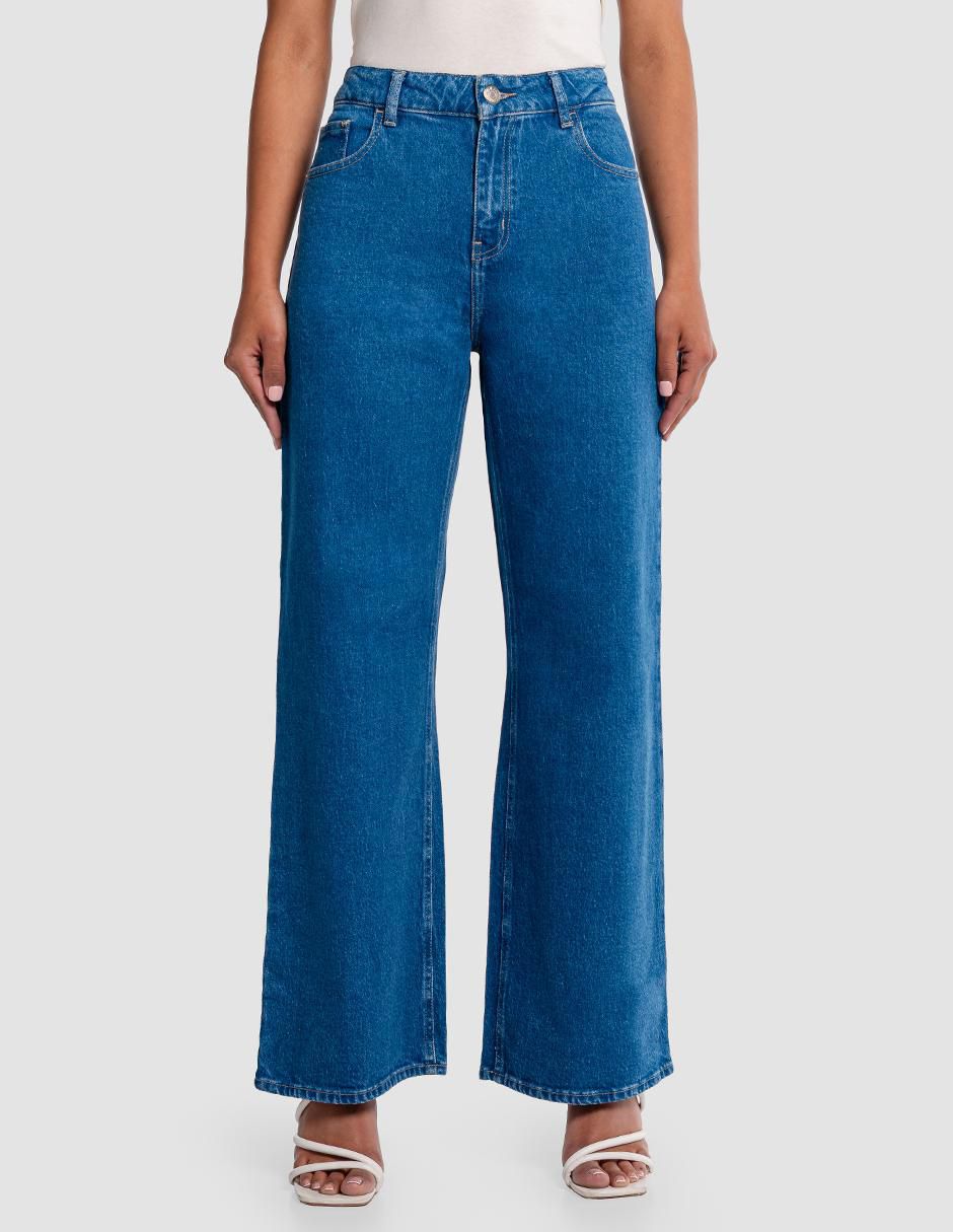 Jeans relaxed baggy para mujer