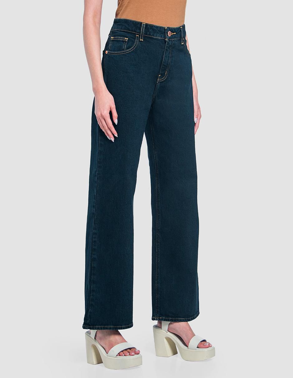 "jeans/jegging/jeans jogger" relaxed baggy oggi jeans addiction baggy relajado amplio "corte" media cintura "para mujer"