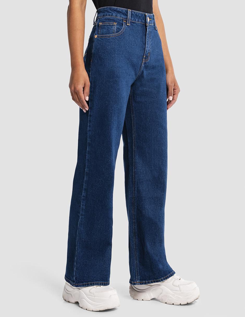 Jeans relaxed baggy para mujer 2