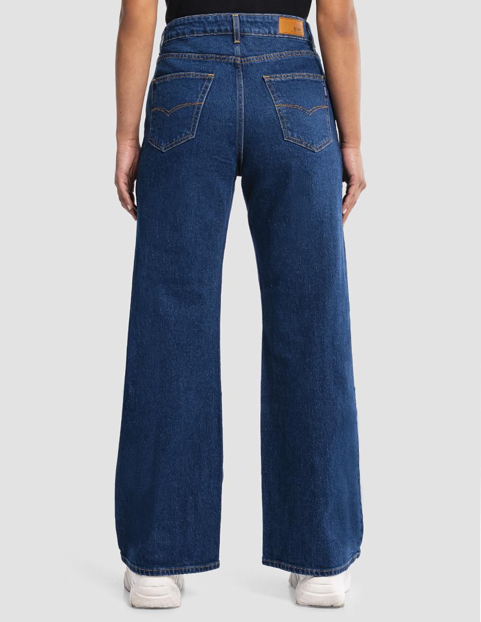 Jeans relaxed baggy para mujer 3