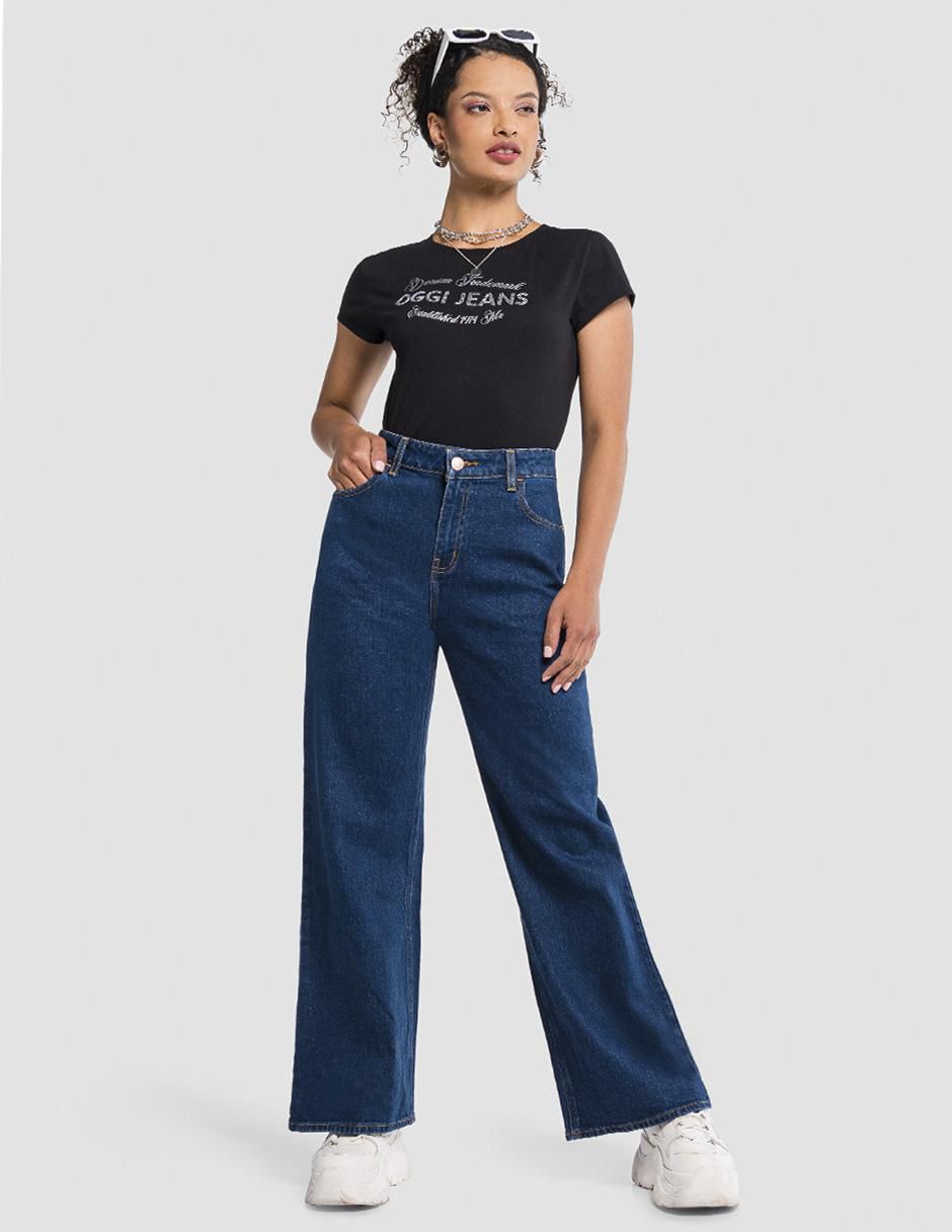 Jeans relaxed baggy para mujer 6
