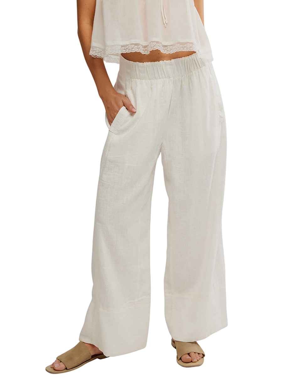 Pantalón relaxed Free People amplio para mujer