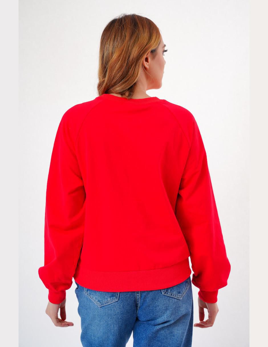"sudadera" sin capucha look at me "para mujer"