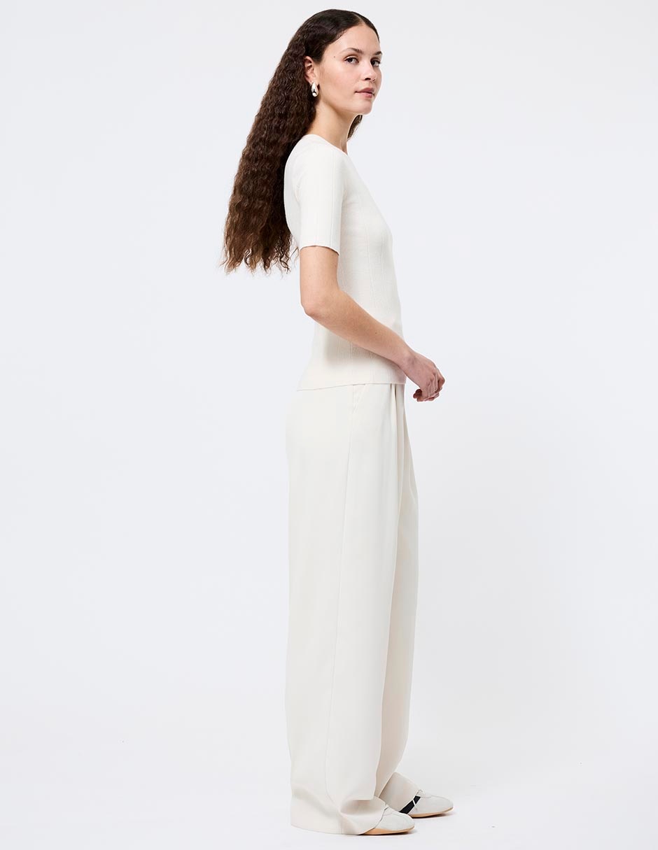 Blusa manga corta para mujer 4
