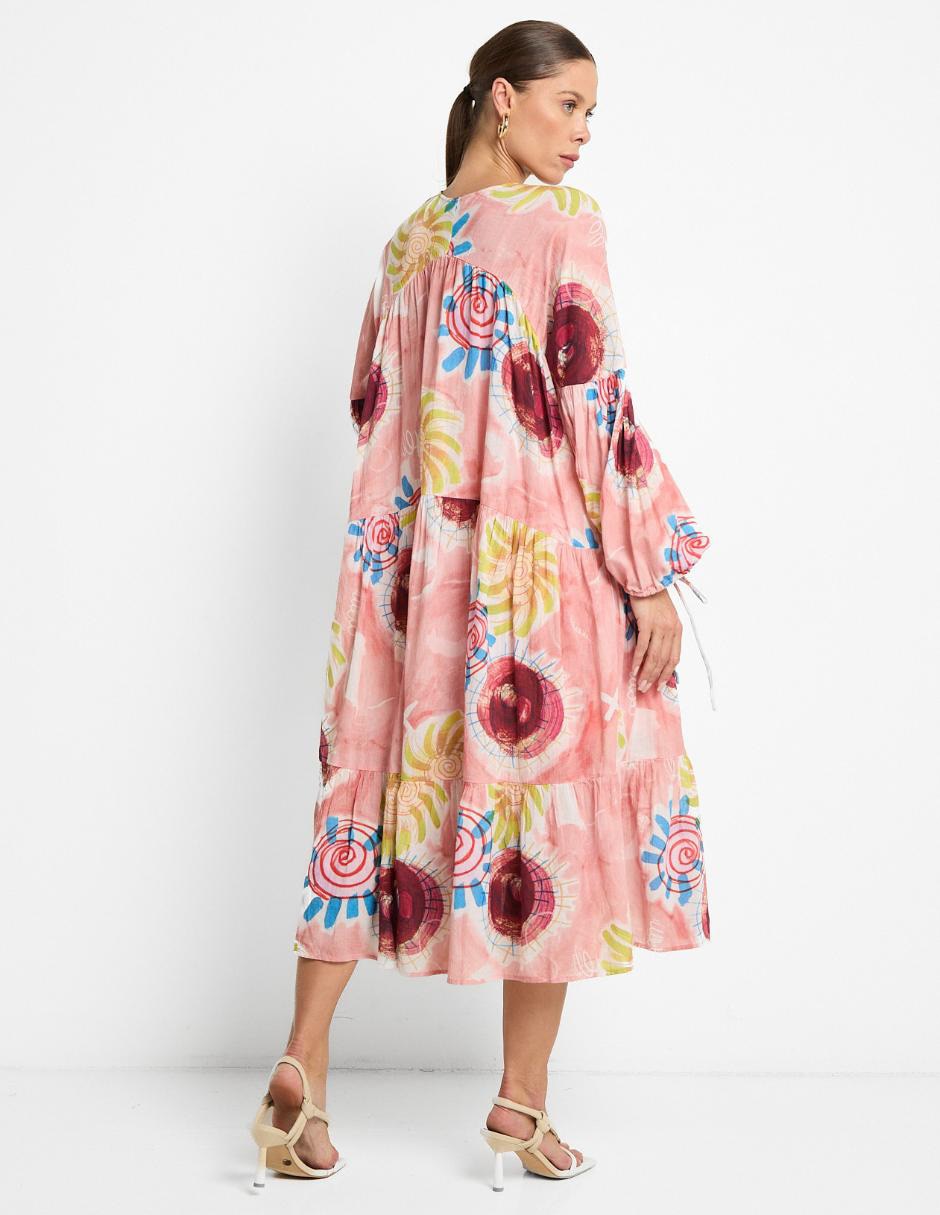 Vestido midi casual para mujer 2