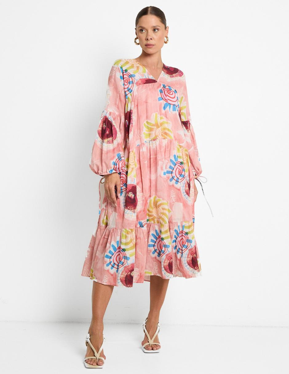 Vestido midi casual para mujer 3