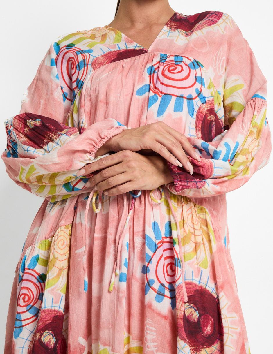 Vestido midi casual para mujer 4