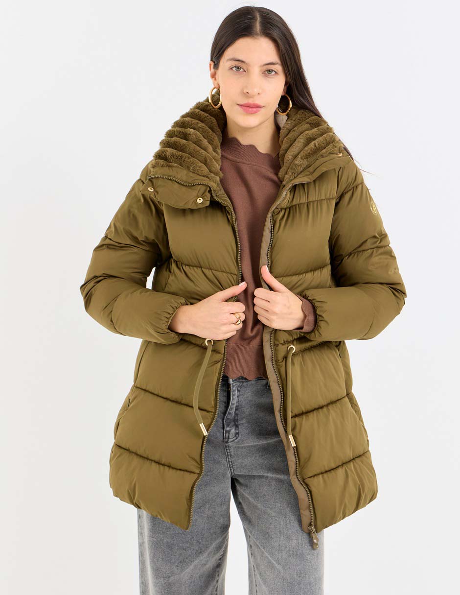 Chamarra acolchada para mujer